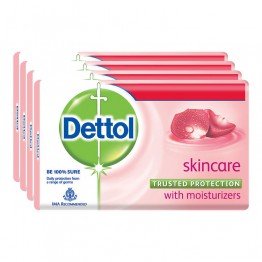 Dettol Soap Skincare 5 X 125g